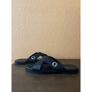 GUESS Men’s Sandals Slides Slip On Shoes Size 13 Black New